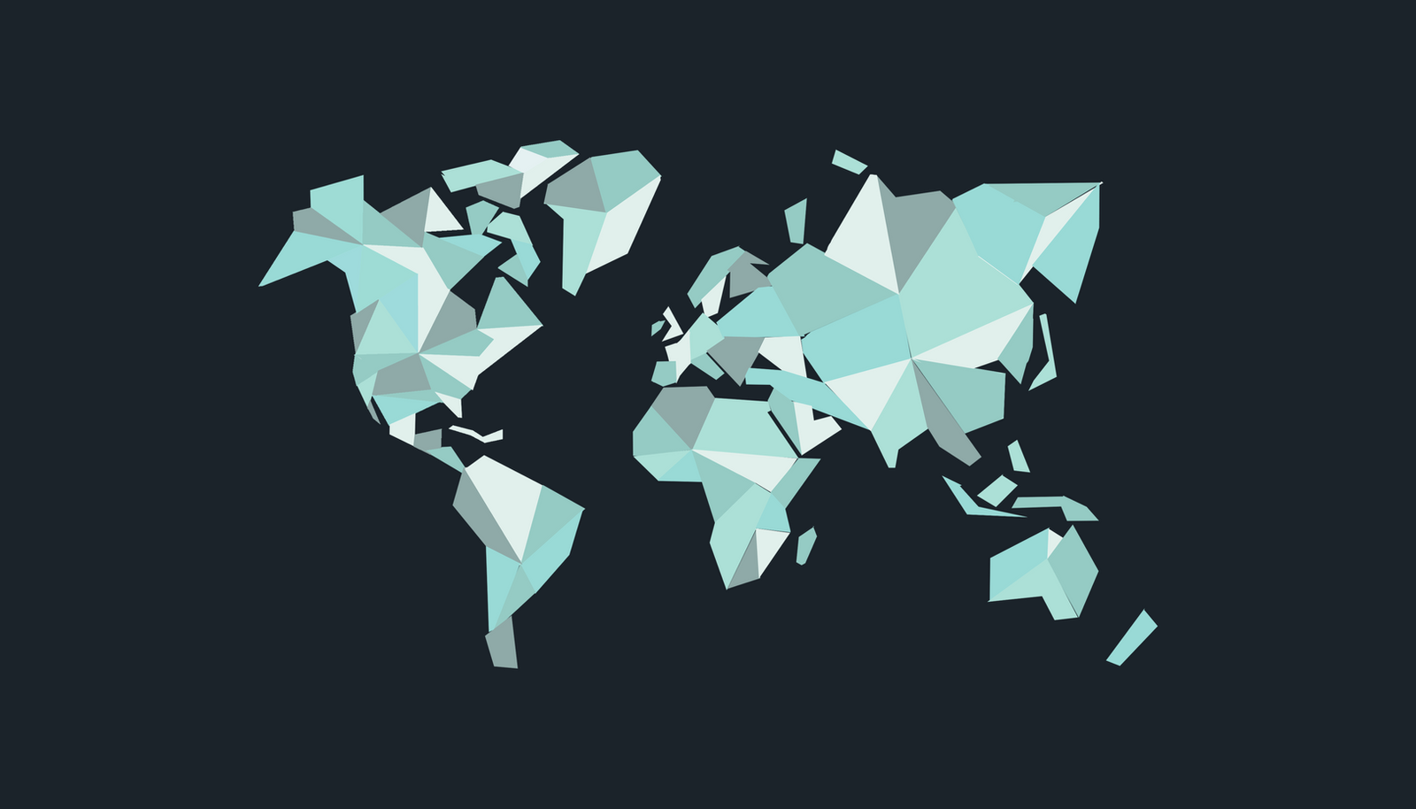 World map showing the places Lucy has worked, studied and presented